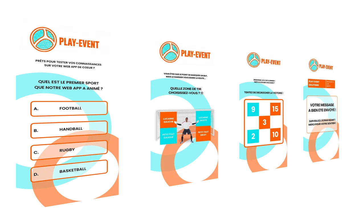 Interface interactive Play-Event